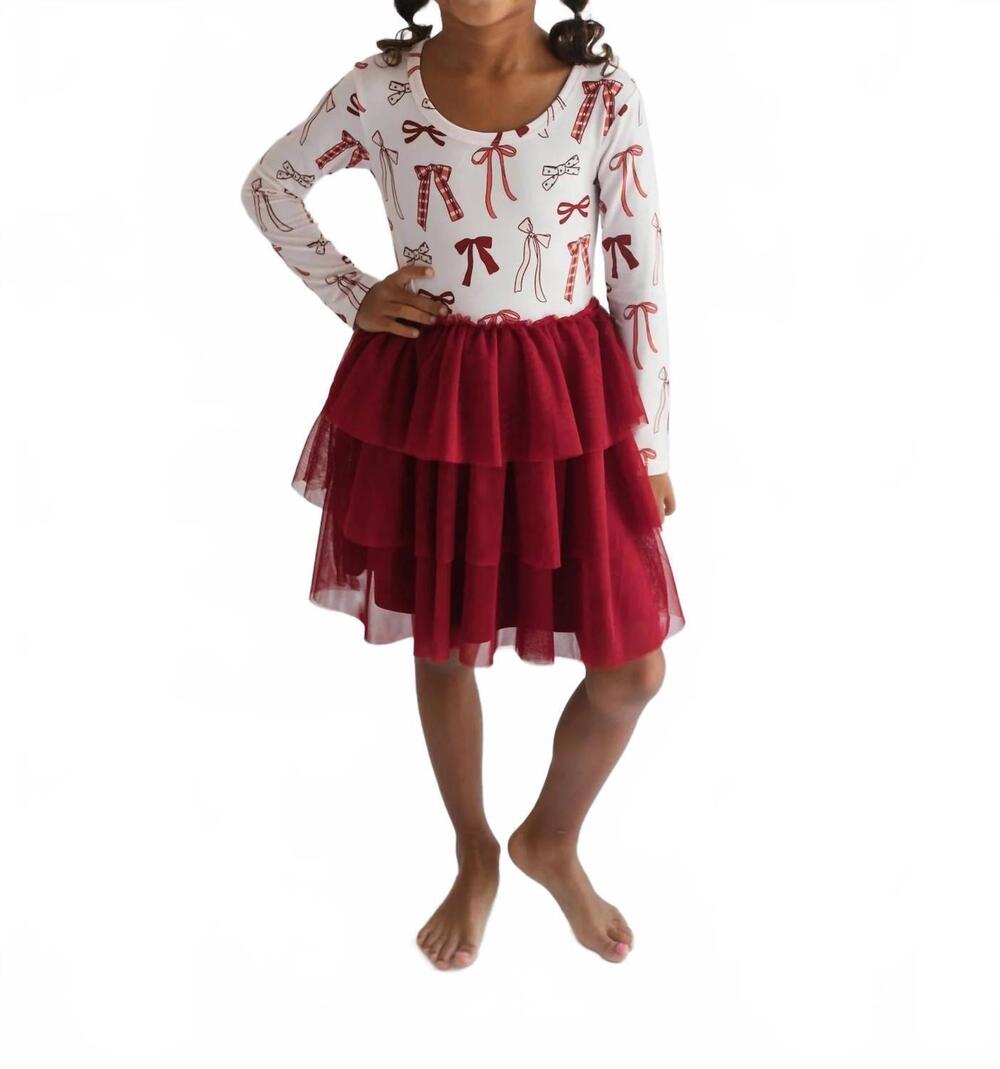 NEW IN MY JAMMERS tutu dress in merry little bows